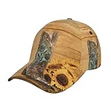 Weathered Western Country Sunflower Cowboy Boot...