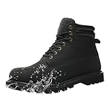 SAFETY LOONG Waterproof Work Boots for Men Black Full...