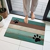 Door Mat, Cute Animals Claws Front Door Mat Welcome...