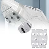 Ice Cleats for Shoes and Boots, 5-Tooth Universal Anti...