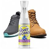 SilverWorks! Shoe Deodorizer Spray For Smelly Shoes -...