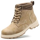 ANJOUFEMME Womens Combat Work Hiking Boots - Casual...