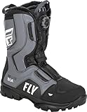 Fly Racing Marker BOA Snow Boot (Black/Grey, 12)