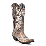 CORRAL Women's A3753 13' Glow Collection Snip Toe...