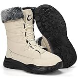 Larwen Womens Snow Boots for Winter: Comfortable Warm...
