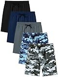 Resinta 5 Pack Boys Shorts Boys Quick Dry Athletic...