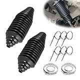 Rdxcv 12 PCS Car Rack and Pinion Boot Kit, Dustproof...
