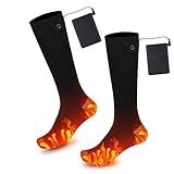 AiQiKang Heated Socks for Men Women Rechargeable...