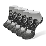 BTCOWZRV Gorilla in The Grass Women Boot Socks,...