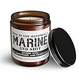 Candle Maker Dude Look at You Becoming A Marine Candle,...