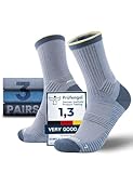 Juclise Merino Wool Hiking Boot Socks Compression...