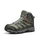 NORTIV 8 Men's Ankle High Waterproof Hiking Boots...