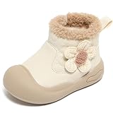 Vecull Baby Girl Boots Soft Warm Winter Walking Shoes...