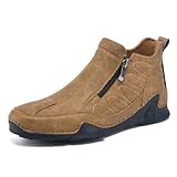 Men's Ankle Chukka Boots Casual Barefoot Slip On...
