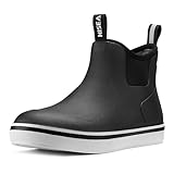 HISEA Deck Rain Boots for Men, Waterproof Fishing...