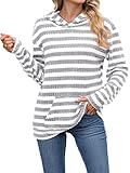 POTUI Women's Hoodies with Pockets Long Sleeve Pullover...
