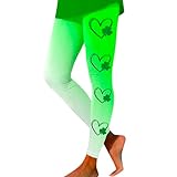 Mgoohoen St. Patrick's Day Women Leggings High Waist...