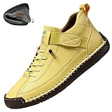 Women's Handmade Leather Orthopedic Comfy Shoes, Unisex...