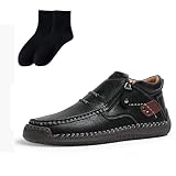 Driving Moccasins for Men - Handmade Slip-On Boots for...