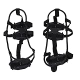 Thonlai 24 Teeth Shoe Snow Grips, Manganese Steel...
