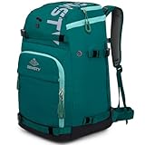 SEMSTY Ski Boot Bag, 55L Waterproof Ski and Snowboard...