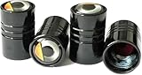 4 pcs Car Tyre Valve Caps for Smart, Dust Caps for Car...