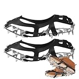 Ice Cleats For Boots Stainless Steel Spikes | Anti-Slip...