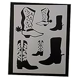 Cowboy Boots Boot Western Country 8.5' x 11' Custom...