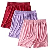 Womens 3PC Lounge Shorts Casual Baggy Comfy Shorts...