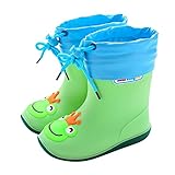 Toddler Girl Rain Boots Kids Boy Lightweight Waterproof...