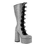 Frankie Hsu Gothic Lolita Women's Large Size Buckle...