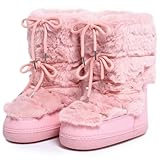 ZHENAIYISHENG Faux Fur Boots for Women - Fuzzy Fluffy...