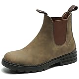 Cestfini Chelsea Boots for Women Round Toe Elastic...
