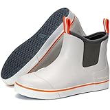 Furuian Women's Deck Boots Ankle Rain Boots Fishing...