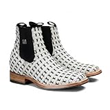 Joe Boots 721 6' Men’s Handwoven Leather Cow Hair...