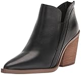 Vince Camuto Gradina Stacked Heel Bootie, Black, 8