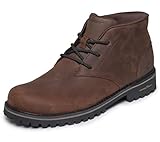 Skechers Men's Quintero - Damien Boot, DKBR, 9.5 Medium