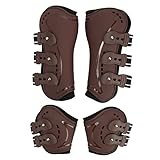 WiseZythum Horse Front Hind Leg Boots, Shock Absorption...