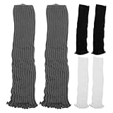 JOINPAYA 3 Pairs Women’s Cotton Knit Leg Warmers...