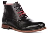 JUSTINREESS ENGLAND Walter Men's Round Toe Lace Up...