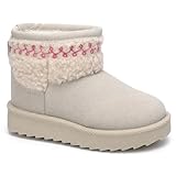 SIXXIN Little Kids Girls Winter Snow Boots Waterproof...