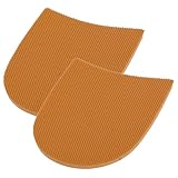 PACKOVE Rubber Shoe Heel Patches 1 Pair Anti-Slip Sole...