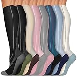 Iseasoo Copper Compression Socks 15-20 mmHg for Men &...