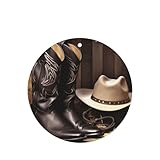 Car Air Fresheners Cards Cowboy Black Hat Western Boots...