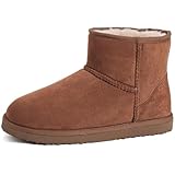 Zizor Women's Cozy Short Bootie Slippers, Winter Warm...