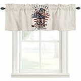 Pinroote American Flag 250 Year Anniversary Valances...