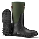 HISEA Upgraded Rain Boots for Men, Waterproof Insulated...