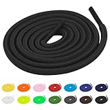 TBOC 59' Round Black Shoe Laces for Sneakers -...