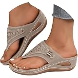 Thong Sandals Women Fashion Women's Orthopedic Arch...