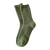 Women Wool Socks Vintage Thick Soft Warm Winter Boot...